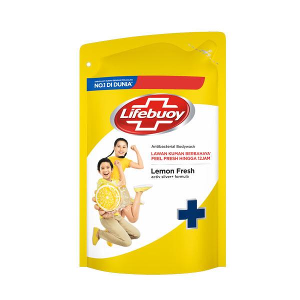 Gambar LIFEBUOY BODY WASH LEMON FRESH REFILL 825 ML dari Hyfresh Rempoa Kota Tangerang Selatan Tokopedia