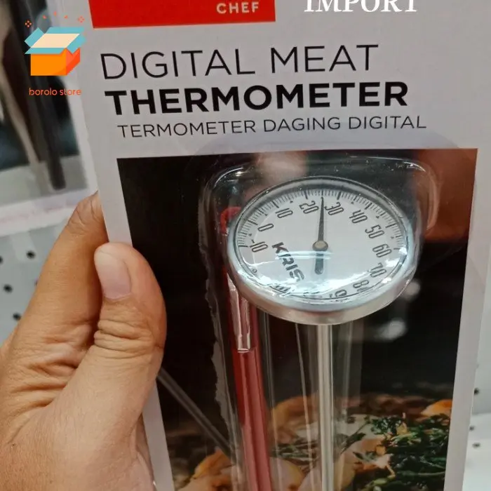 Termometer Digital Instant T816cb/Termometer Daging Digital Krischef
