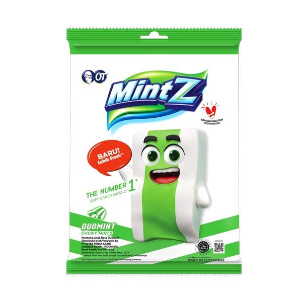 Gambar MINTZ CHEWY DOUBLEMINT CANDY BAG 125GR dari Hyfresh Cikarang Festival Kab. Bekasi Tokopedia