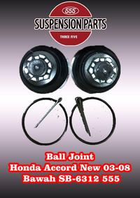 Gambar Ball Joint Honda Civic New '00-03 Stream 2.0cc SB-6242 555 51380 dari Jasutra Motor Kab. Bekasi 1 Tokopedia