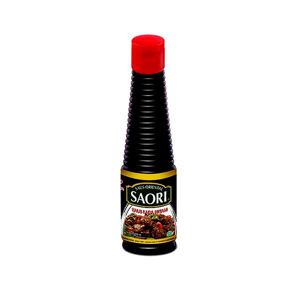 Gambar SAORI SAUS LADA HITAM BOTOL 133ML dari Hypermart Pekalongan Kota Pekalongan Tokopedia
