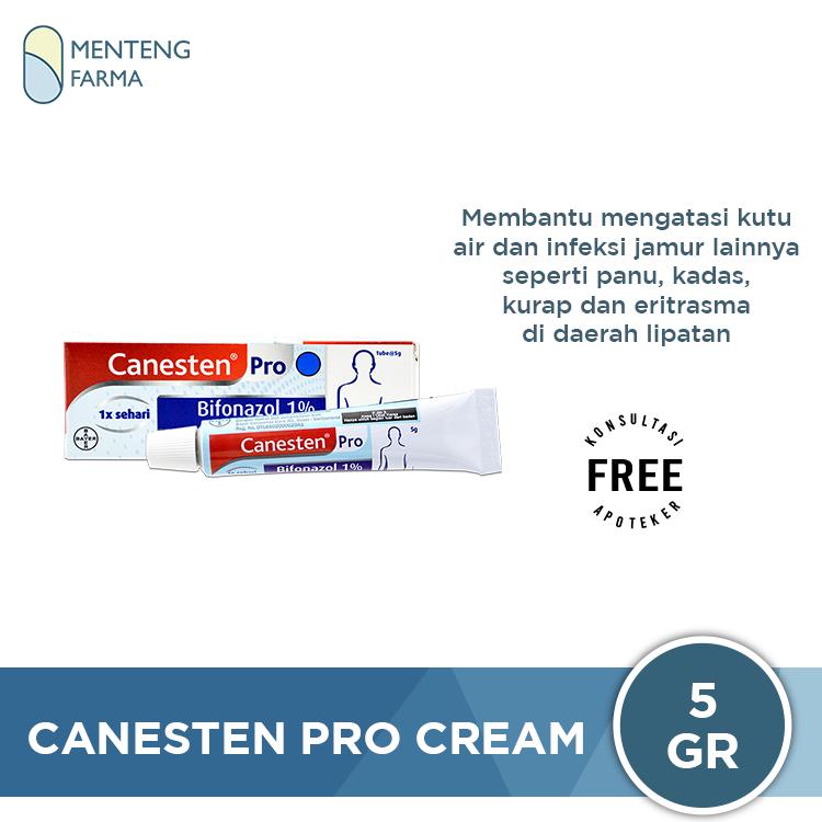Canesten Pro Cream 5 Gr - Salep Gatal Panu Kurap Anti Jamur