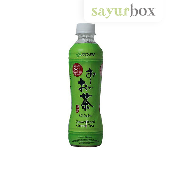 Gambar ITO EN Unsweetened Green Tea Botol 300 ml Sayurbox dari Sayurbox Kab. Bogor Tokopedia