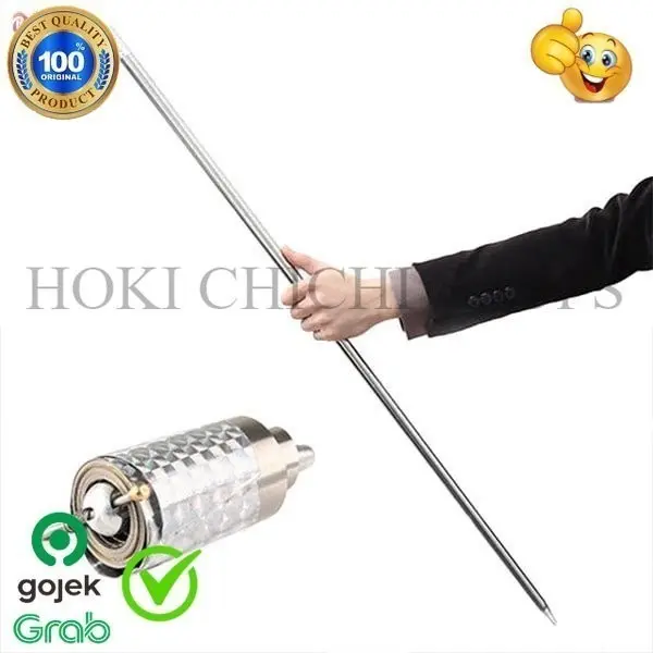 ENMA MAGIC STAFF - Tongkat Sulap Appearing Metal Cane Magic Trick CC