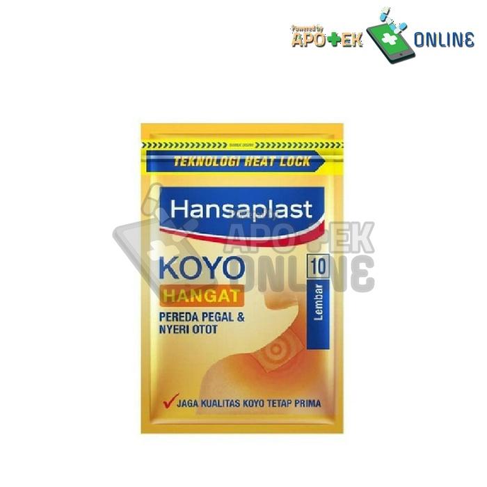 Gambar HANSAPLAST KOYO HANGAT 1 SACHET ISI 10 LEMBAR dari Apotek Sembilan A Cengkareng Kota Administrasi Jakarta Barat Tokopedia
