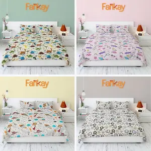 Bed Cover Set Motif Anak Ukuran 120x200 - 200x200 - Fankay