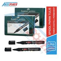 Gambar Spidol Papan Tulis White Board Marker Pen Faber Castell [Permanent] - Merah dari Aksesoren Kab. Indramayu 1 Tokopedia