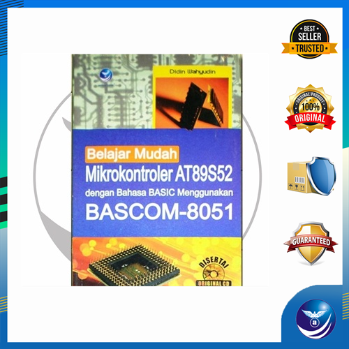 Gambar Mikrokontroler AT89S52 Dgn Bahasa Basic Menggunakan BASCOM-8051 dari Andi Publisher Kab. Sleman Tokopedia