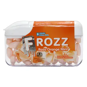 FROZZ PERMEN MINT ORANGE 15 GR