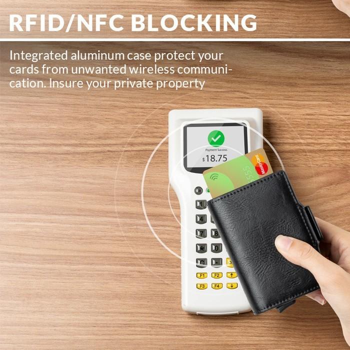DNAC Twin Wallet Card Holder RFID Dompet Kartu Minimalis 3