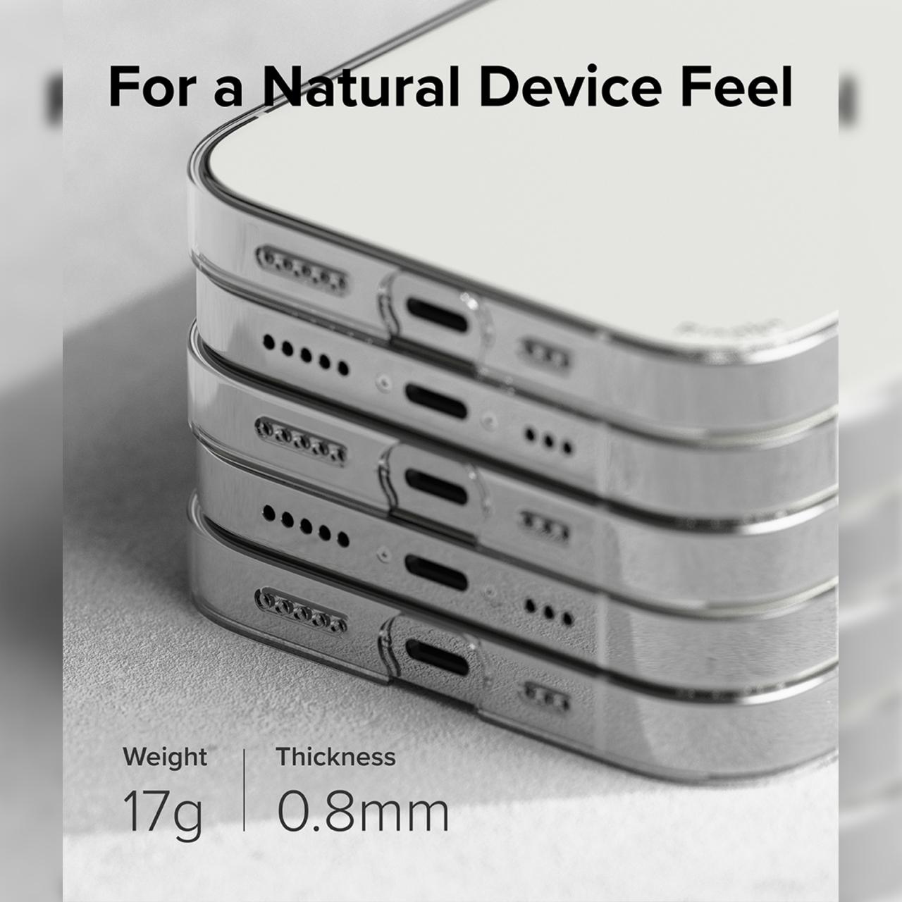 Case iPhone 14 Pro Max Plus Ringke Slim Matte Clear Cover Hard Casing