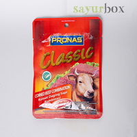 Gambar Pronas Corned Beef Sachet 50 gram Sayurbox dari Sayurbox Kab. Bogor 1 Tokopedia