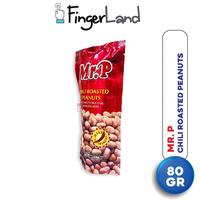 Gambar MR.P Chili Roasted Peanuts 80 Gr Kacang Panggang Balado dari FingerLand Kota Administrasi Jakarta Pusat 2 Tokopedia