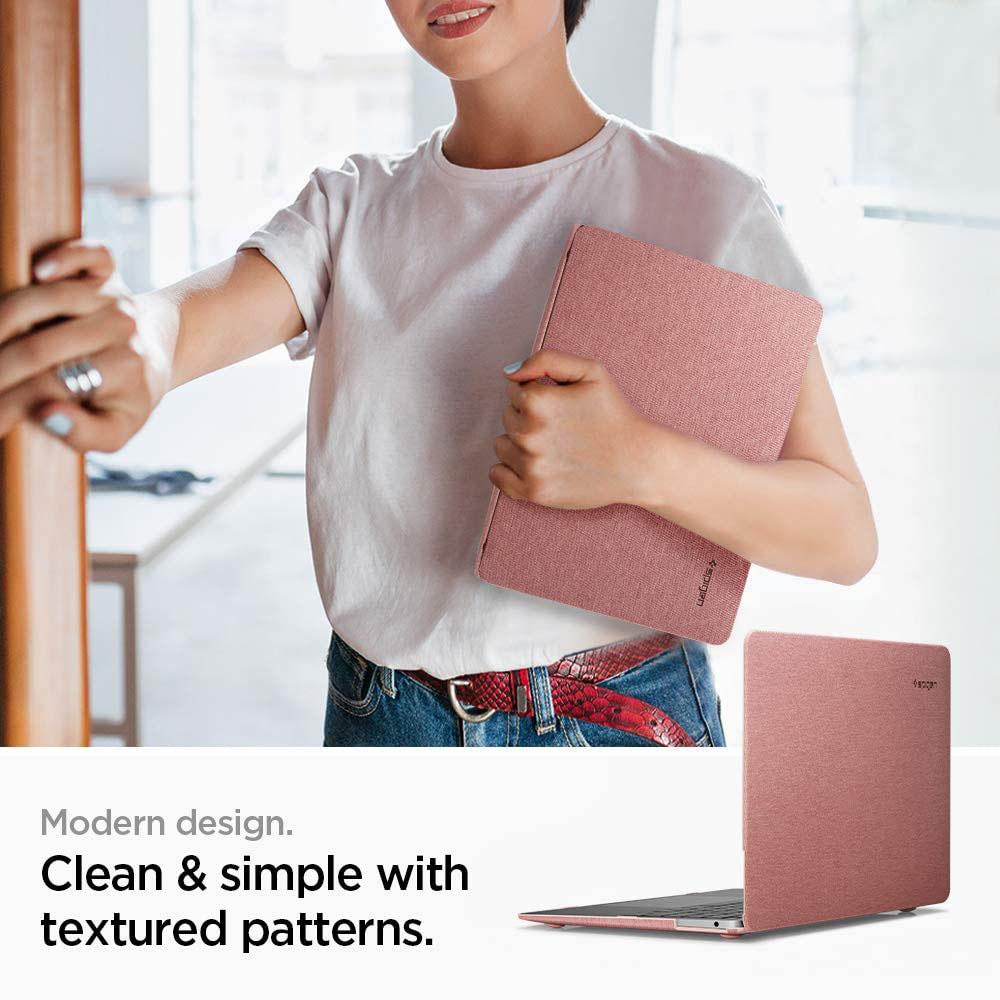 Case MacBook Air 13 2020/2019/2018 Spigen Thin Fit Hard Cover Casing