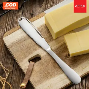 Pisau Mentega Oles Roti Tawar Margarin Selai Pengupas Stainless Steel