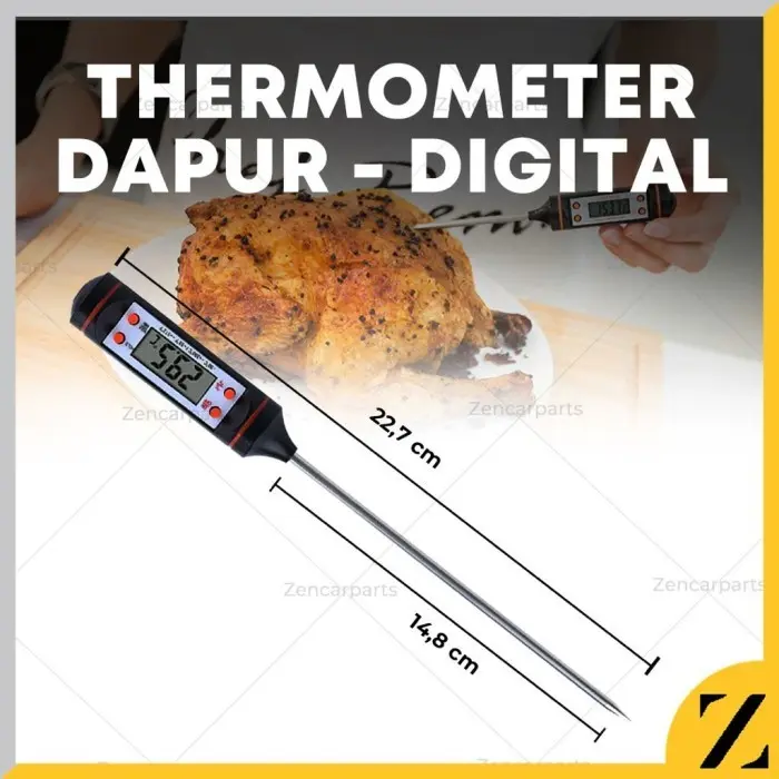 Thermometer Digital Masak Dapur Termometer Masakan Suhu Air Daging bbq