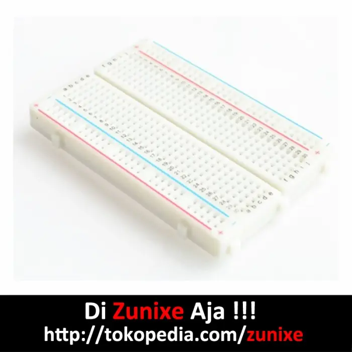 Mini Breadboard Project Board 400 Tie 85x55mm - Shop | Tokopedia