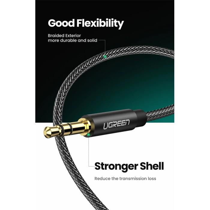 Cable Audio Splitter UGREEN Dual Jack Audio 3.5mm Earphone Converter