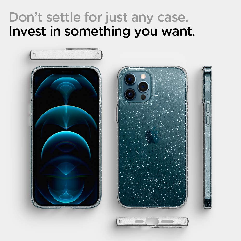 Case iPhone 12 Pro Max / Pro / Mini Spigen Liquid Crystal Clear Casing