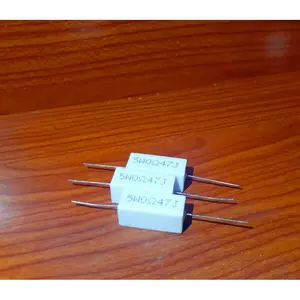 Resistor kapur 5 watt 0.47 r kapur
