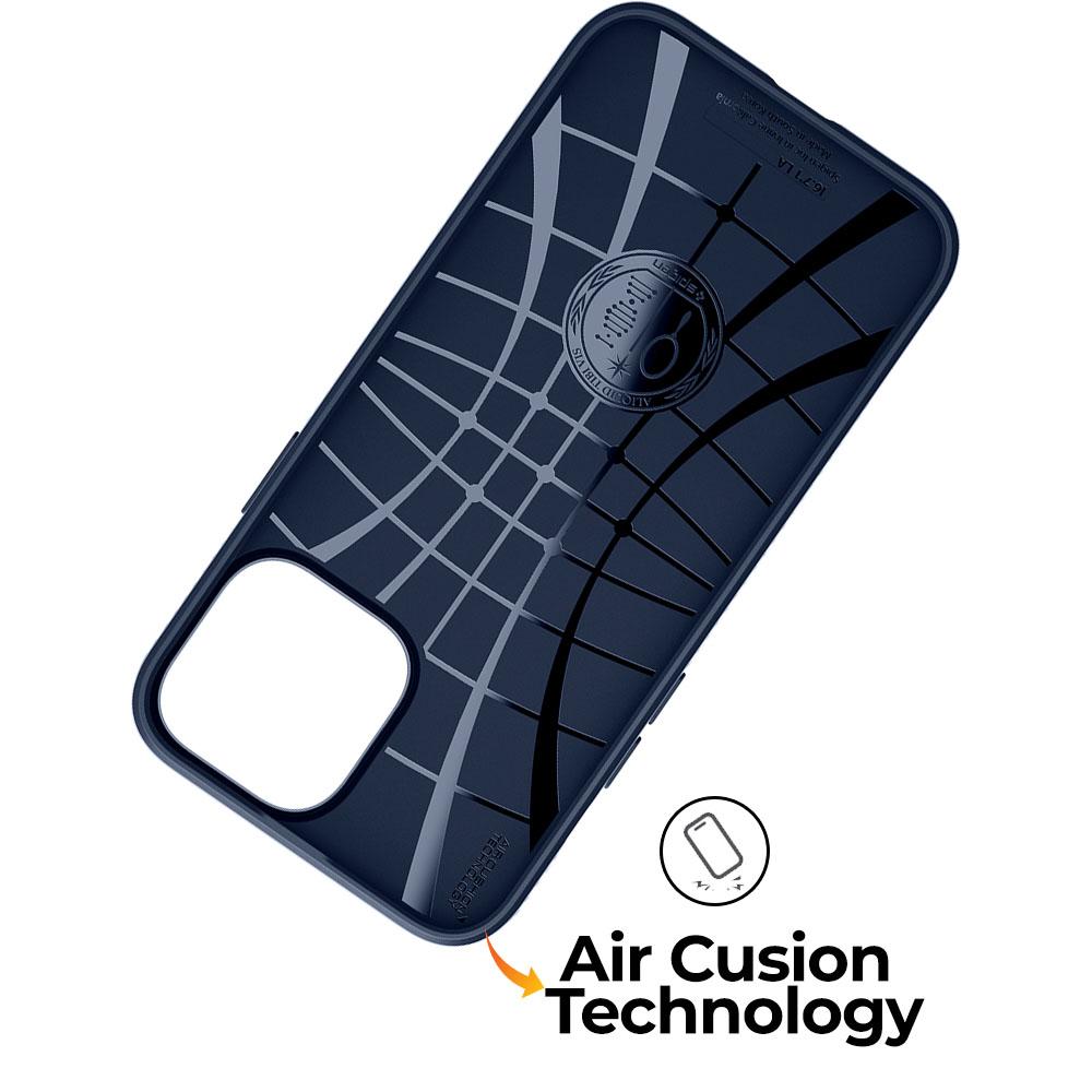 Spigen iPhone 13 Pro Max Case Liquid Air - Navy Blue ACS03202