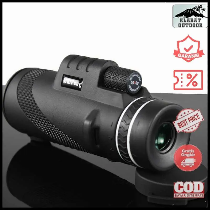 Teropong Monokular MOGE Smartphone HP 40 x 60 Monocular Zoom Outdoor 3