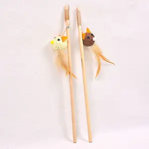 Mame Wand Cat Toy (Round Mice)