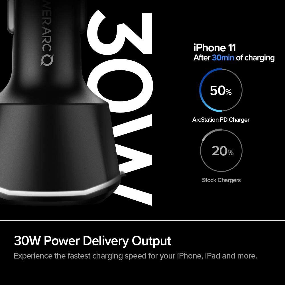 Spigen Car Charger 65W 2C ArcStation - Black ACP02562