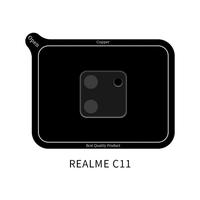 Gambar Realme C11 - Copper Tempered Glass Kamera Full Black dari Copper Official Balikpapan Kota Balikpapan 3 Tokopedia