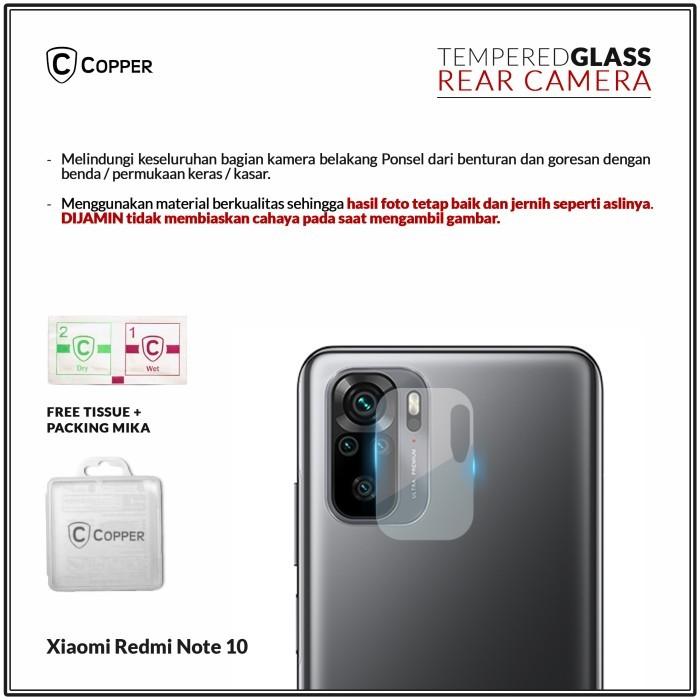 Gambar Copper Tempered Glass Kamera - Kompatibel untuk Redmi Note 10 dari Copper Official Balikpapan Kota Balikpapan Tokopedia