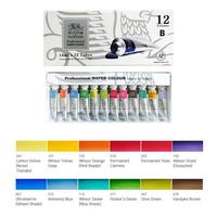 Gambar WINSOR AND NEWTON PROFESIONAL watercolor 14 ml 32 tubes - 14ml32wrn+brush dari Lemovita Kab. Tangerang 4 Tokopedia