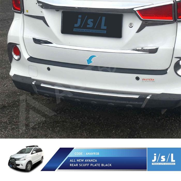 Gambar PAKET All New Xenia Sillplate Samping Dan Sillplate Belakang Black dari Autotivo Official Kota Tangerang Selatan Tokopedia