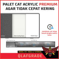 Gambar PALLETE PAPER REFILL MP-03 for wet pallete acrylic paint palet dari Wahkhilaf Kota Surabaya 3 Tokopedia