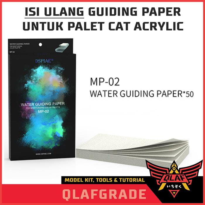 Gambar WATER GUIDING PAPER REFILL MP-02 for wet pallete acrylic paint palet dari Wahkhilaf Kota Surabaya Tokopedia