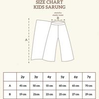 Gambar Little Palmerhaus Kids Sarung Blue Trigon Sarung Anak - 5 tahun dari Cupliss Kota Tangerang Selatan 2 Tokopedia