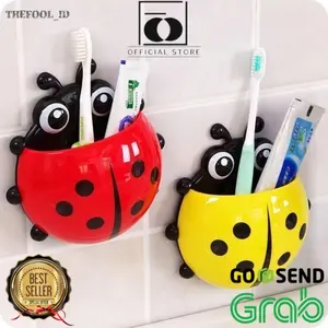 TF PROMO SALE Cute Toothbrush Holder BUY 1 GET 3 TERMURAH