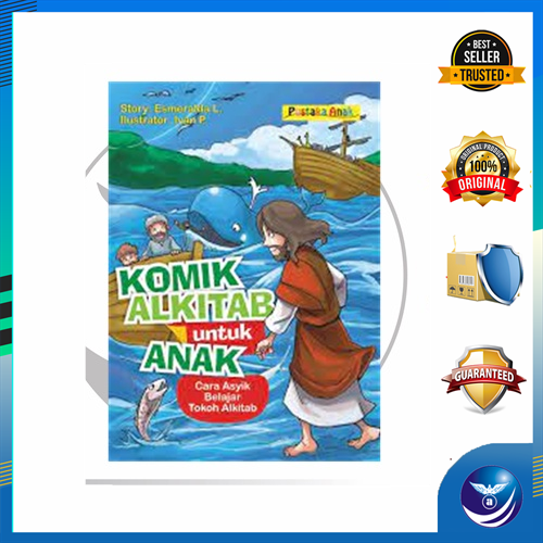 Gambar Komik Alkitab Untuk Anak, Cara Asyik Belajar Tokoh Alkitab dari Andi Publisher Kab. Sleman Tokopedia
