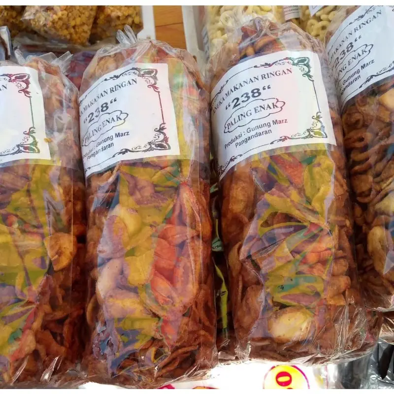 Kripik pisang / Kripik Cau manis gurih kriuk oleh oleh pangandaran