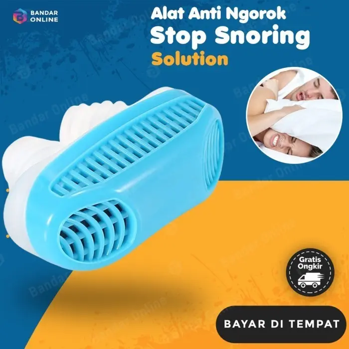 Alat 2 in 1 Anti ngorok Snoring / Anti dengkur Air purifier Travelling