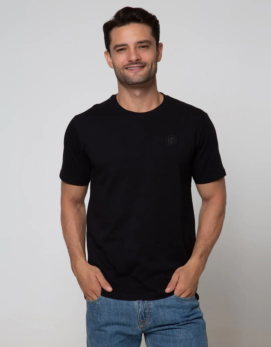 Nevada Kaos Pria Basic Basic Tee Cotton Combed 106979845