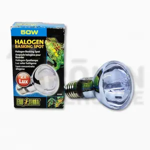 EXO TERRA Lampu UVA Halogen Basking Spot 50 watt reptil amfibi
