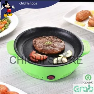 Electric Pan Portable Anti Lengket TANPA GAS CC