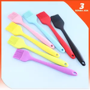 Kuas Full Silikon / Kuas Silicon / Kuas Roti / Kuas Mentega / Kuas Kue