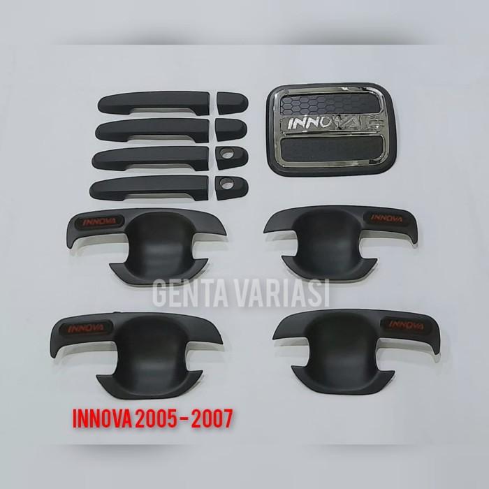 Gambar Paket Door Handle Lubang 2 Outer Tank Cover Innova 2005 - 2007 Hitam dari AN VARIASI Jakarta Pusat 4 Tokopedia