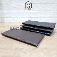 Gambar GLORI Premium Melamin 25x12,5x1,5cm | Piring Sushi Batu Alam G2710 dari HappyCool Houseware Kota Tangerang 1 Tokopedia