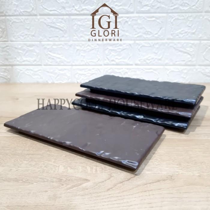 Gambar GLORI Premium Melamin 25x12,5x1,5cm | Piring Sushi Batu Alam G2710 dari HappyCool Houseware Kota Tangerang Tokopedia