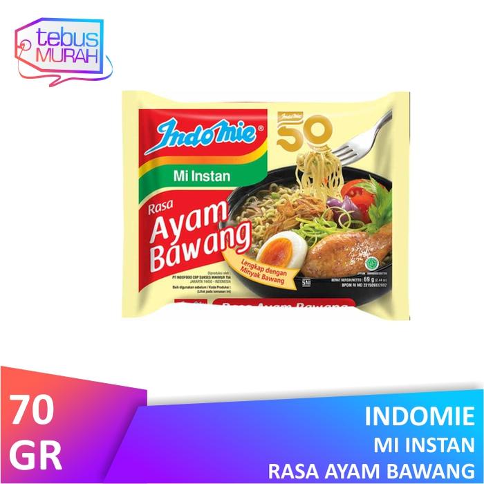 Gambar Indomie Ayam Bawang 70 gr dari Tk Tebus Murah Kota Administrasi Jakarta Pusat Tokopedia