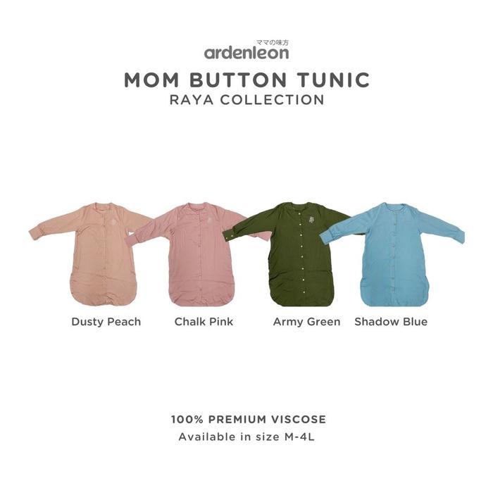 Gambar ARDENLEON Tunik Wanita Mom Button Tunic 3.0 (M-4L) dari ARDENLEON Jakarta Barat Tokopedia