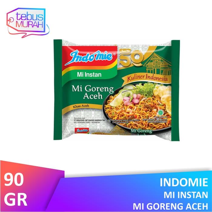 Gambar Indomie Goreng Aceh 90 gr dari Tk Tebus Murah Kota Administrasi Jakarta Pusat Tokopedia