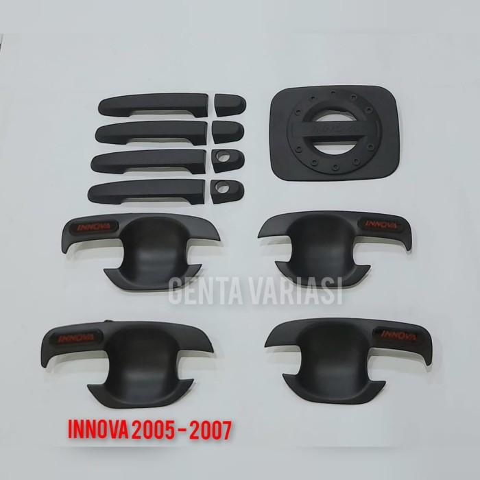 Gambar Paket Door Handle Lubang 2 Outer Tank Cover Innova 2005 - 2007 Hitam dari AN VARIASI Jakarta Pusat 3 Tokopedia
